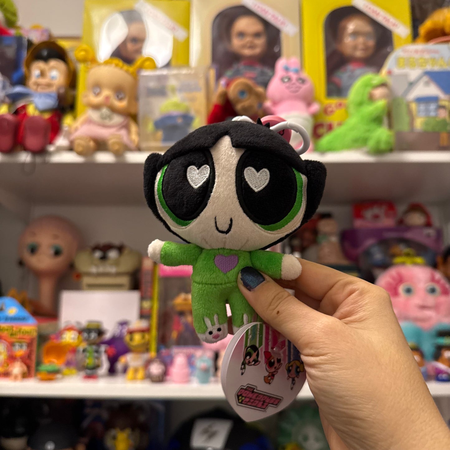 Power puff girl keychain