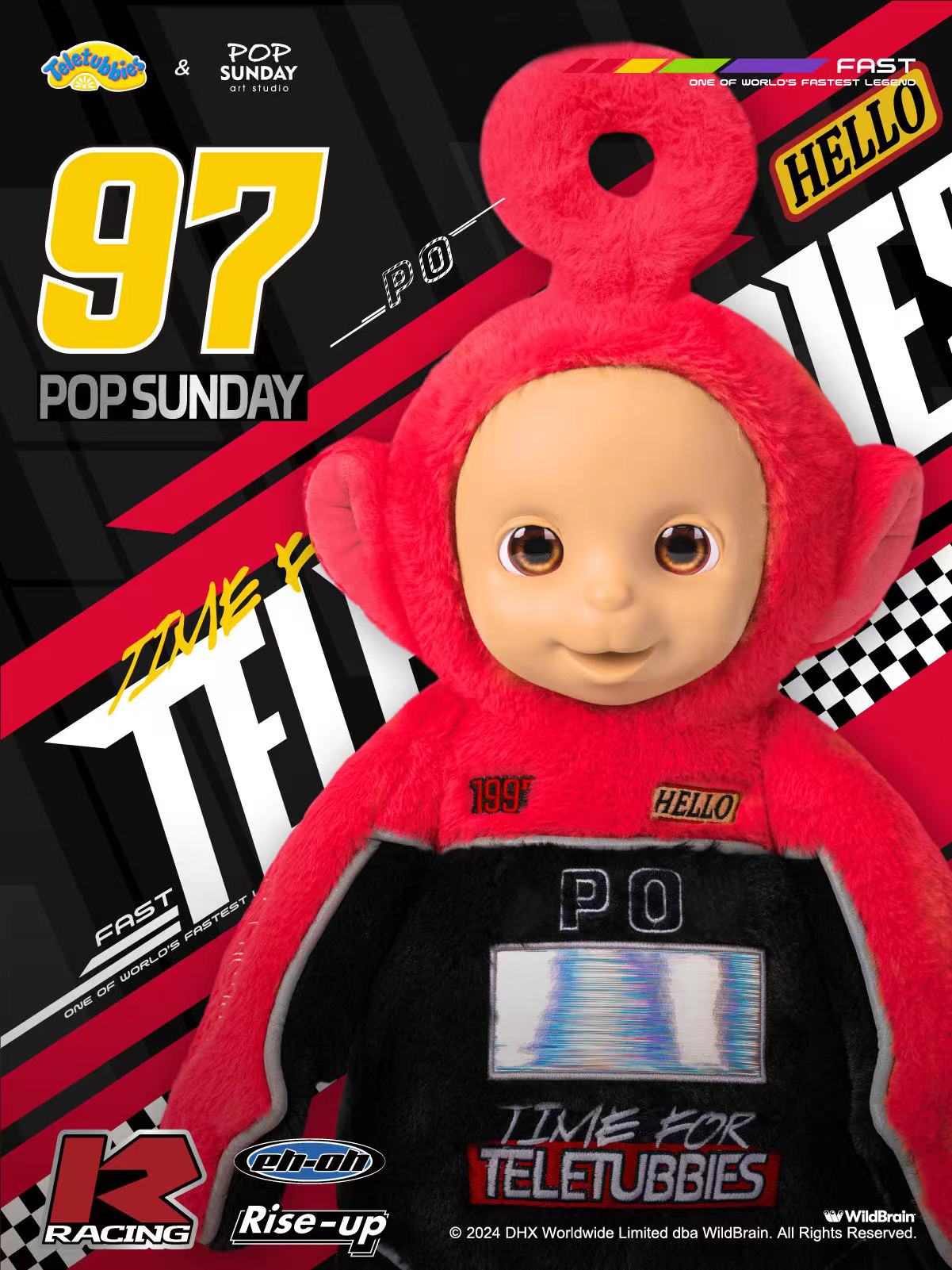 Racing car Teletubbies