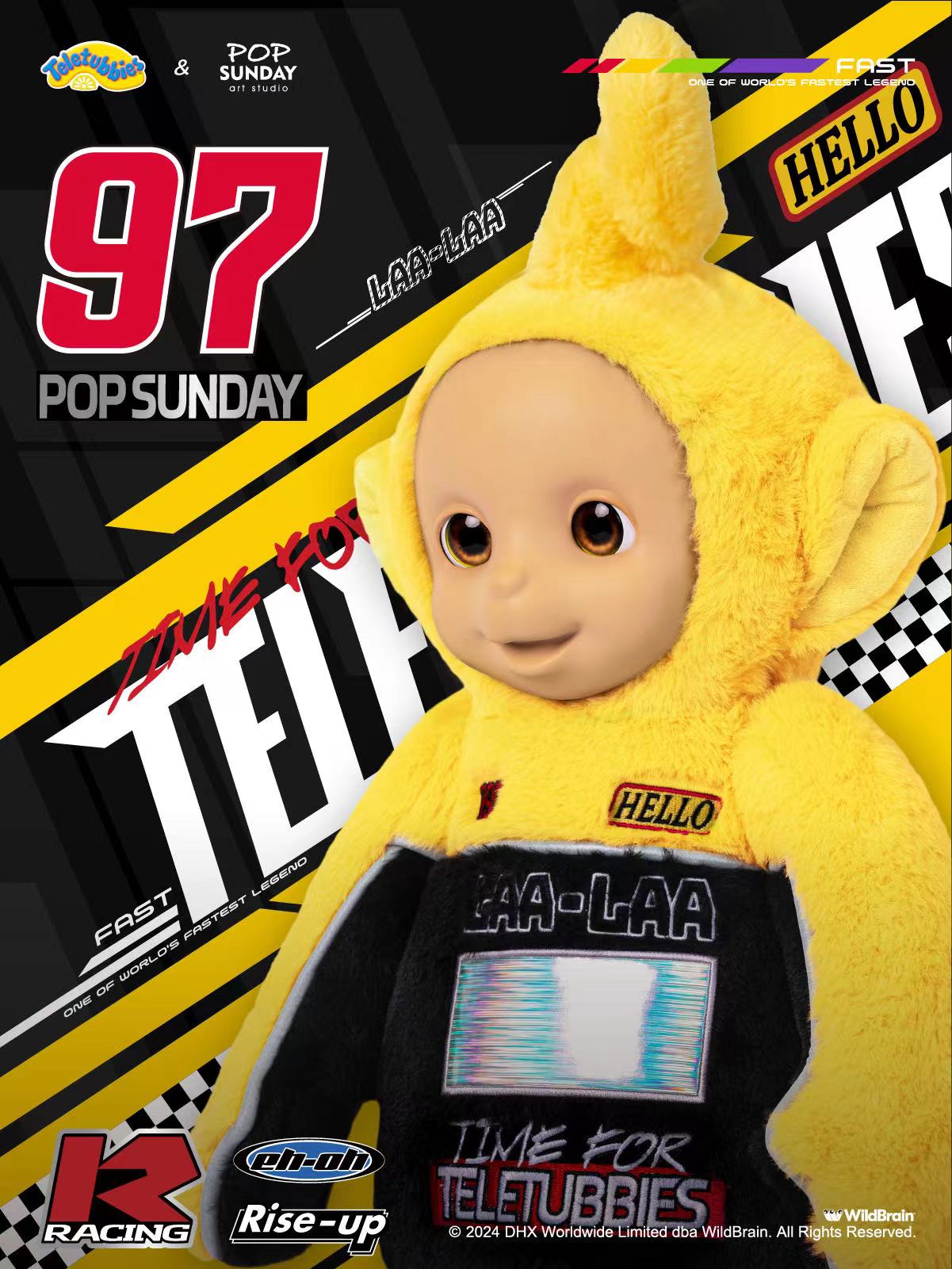 Racing car Teletubbies