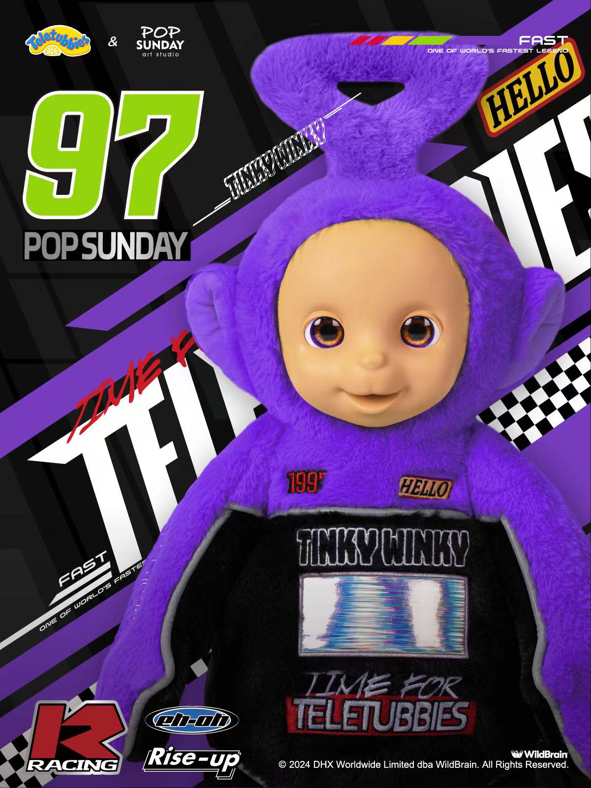 Racing car Teletubbies