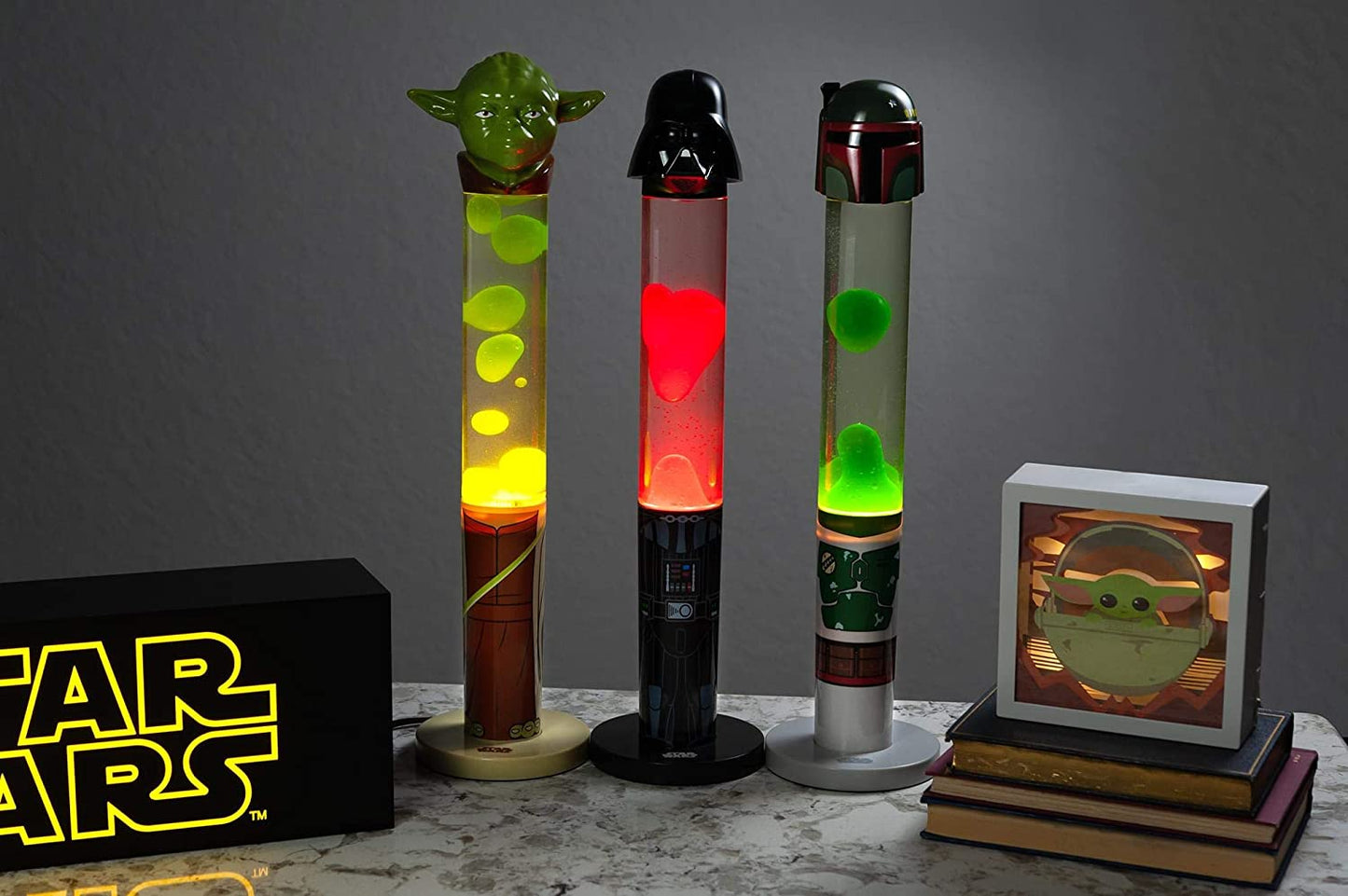Star Wars 3D Top Motion Lamp