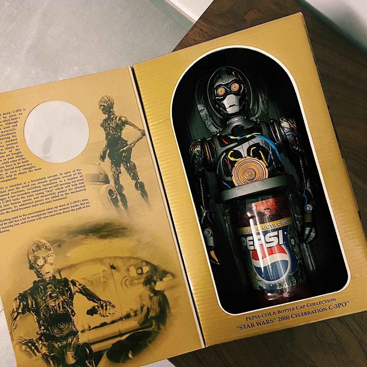 復古星球大戰2000s C-3PO汽水杯