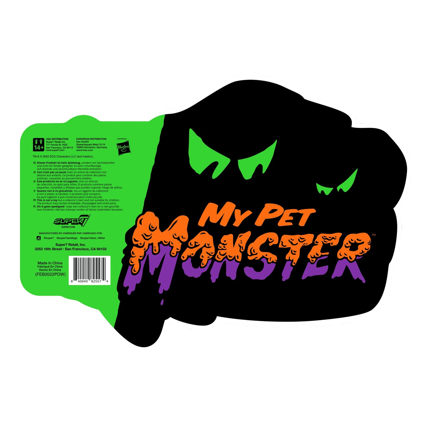 My Pet Monster (Orange/Black)