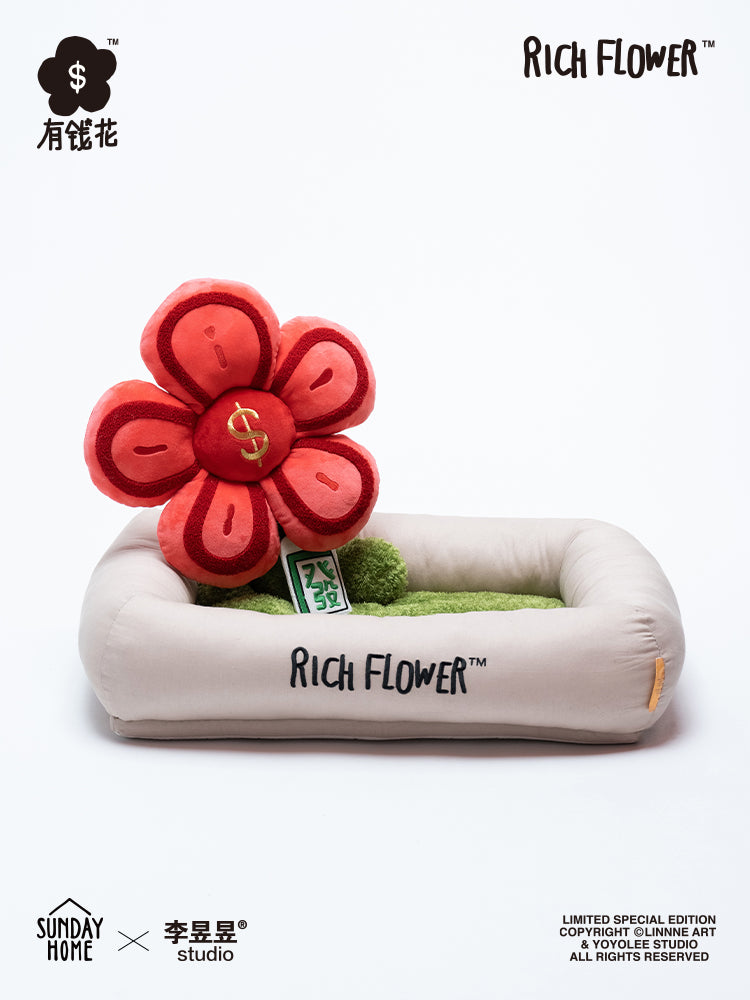 RICH FLOWER PET BED